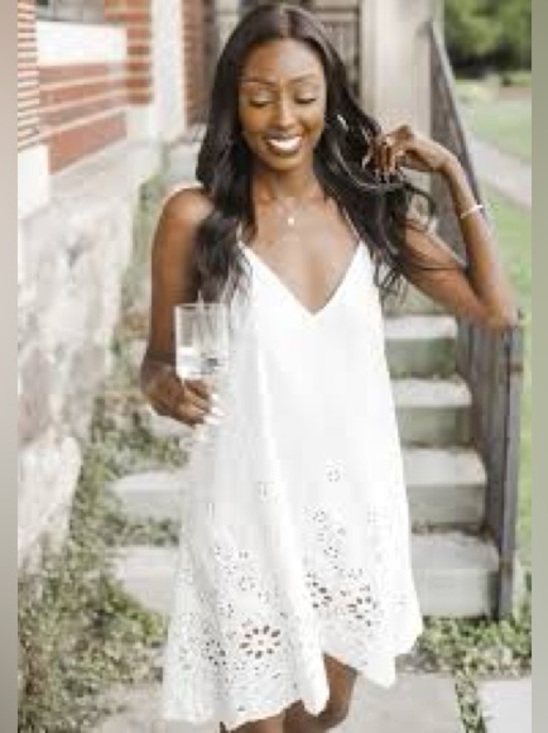 lovestitch Dresses & Skirts - Lovestitch White Eyelet  Sundress